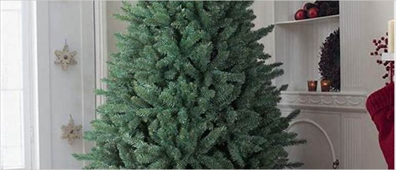 Artificial spruce christmas tree